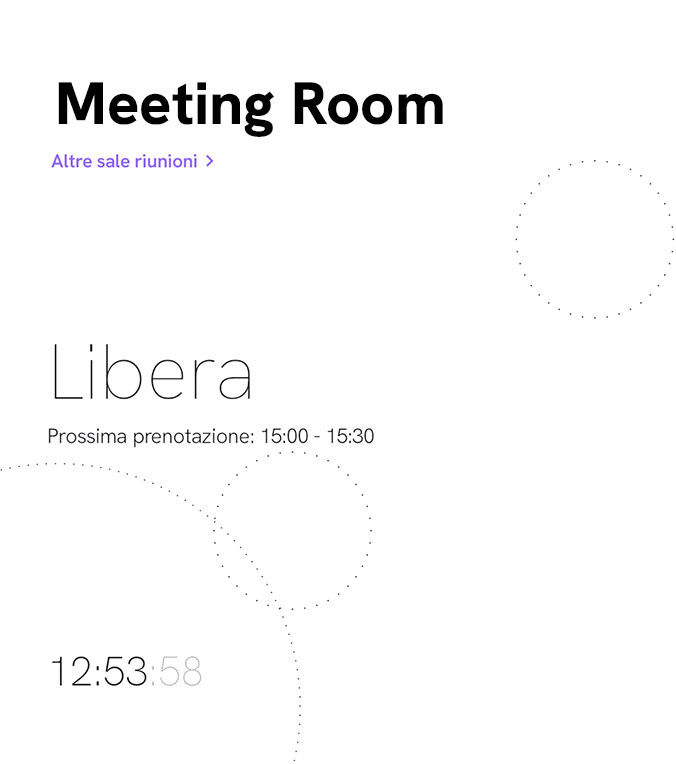 TOOLate schermata stato sala